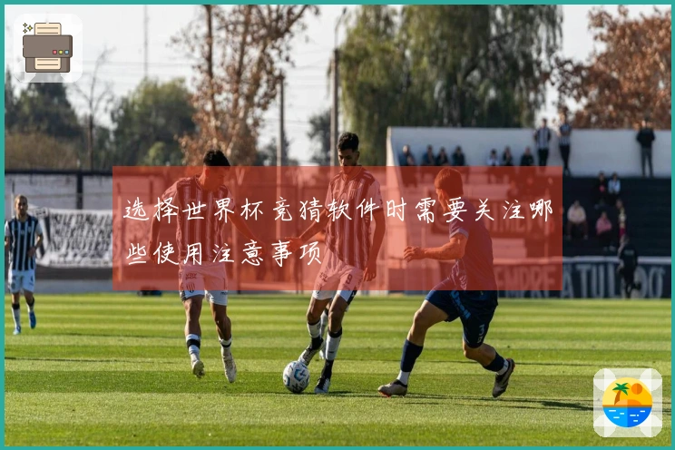 选择世界杯竞猜软件时需要关注哪些使用注意事项